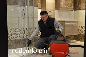 لوله بازکنی مرزداران اماده خدمات رسانی به صورت بی وقفه.